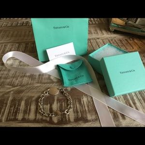 Tiffany & Co. Return Tag Oval Bracelet